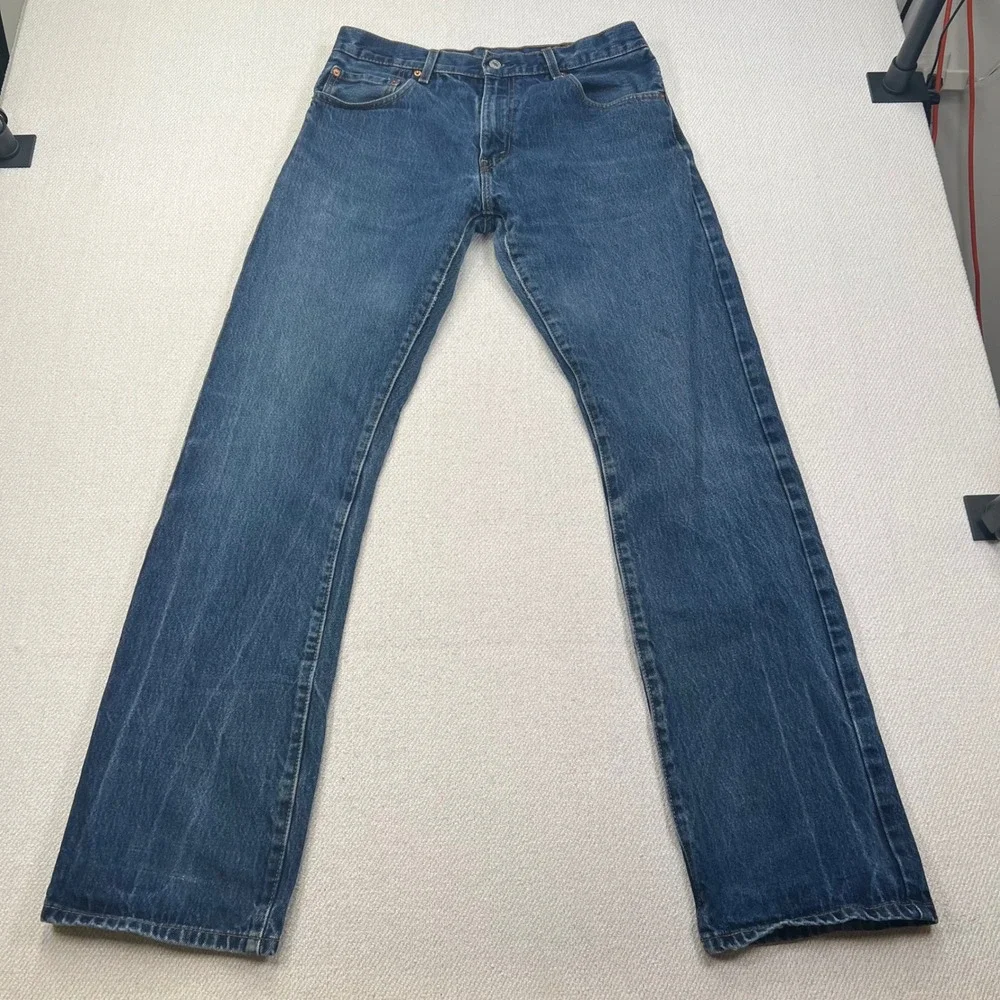 Levis 517 Bootcut Jeans Mens 34x36 (Actual 33x34) Med Wash Denim Classic Read